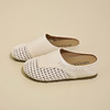 【板嫣 镂空编织包头半拖鞋】舒适亲肤面料 透气编织 耐磨防滑橡胶鞋底  5cm视觉增高 日常外穿必备！ 商品缩略图5