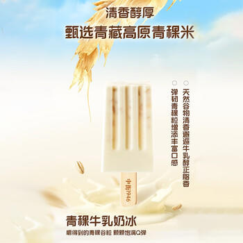 中街1946超迷你亲子分享装棒支雪糕 奶冰系列 20g*5 棒支雪糕冰淇淋 商品图1