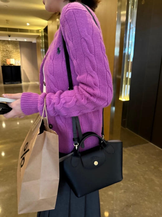 龙镶 新款mini饺子包 四色可选 商品图4