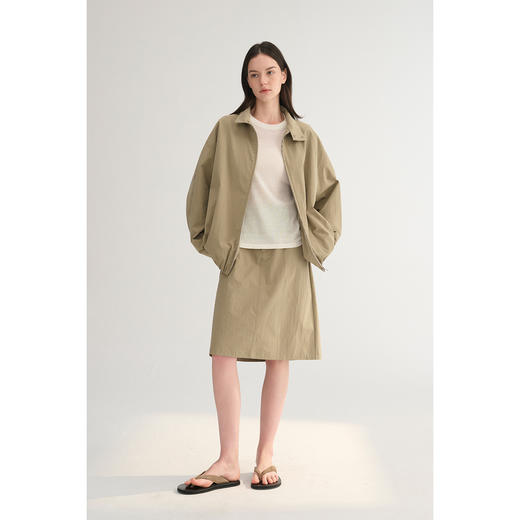 MC春夏松弛感舒适通勤风工装感廓形夹克/半身裙MAISON CECILE 商品图0