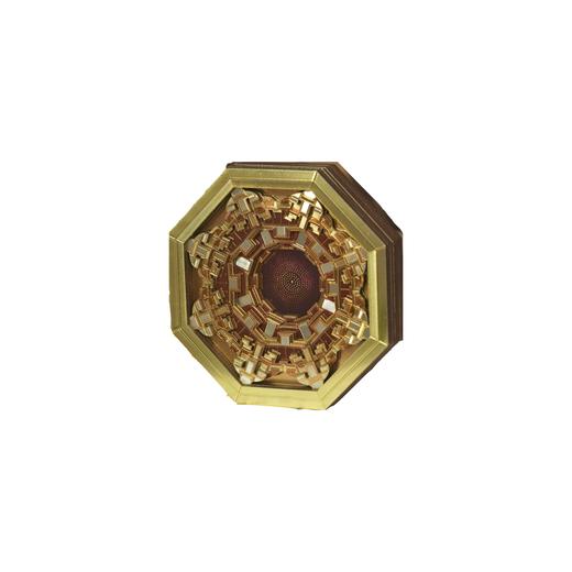 洛阳古墓博物馆木雕铝箔藻井分层冰箱贴文创小礼物河南旅游纪念品 商品图4