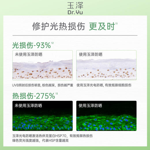 [新品防晒]玉泽防晒乳敏感肌高倍防晒霜户外通勤清透 商品图4