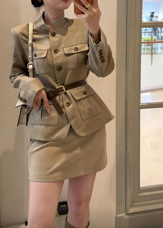 【门店同款】ENJOY春季立领收腰外套 170498219 商品图0