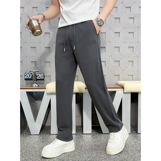 男士春夏薄款舒适时尚修身直筒松紧腰休闲裤  KDZC-26005/26006/26007 商品图1