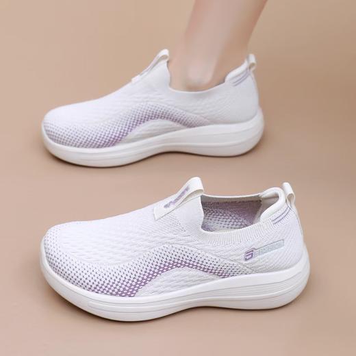 笙观相沐一脚蹬飞织鞋 止滑耐磨 柔软舒适 轻便透气 商品图6