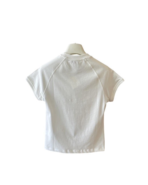 女款刺绣修身短袖T恤ba014 商品图1