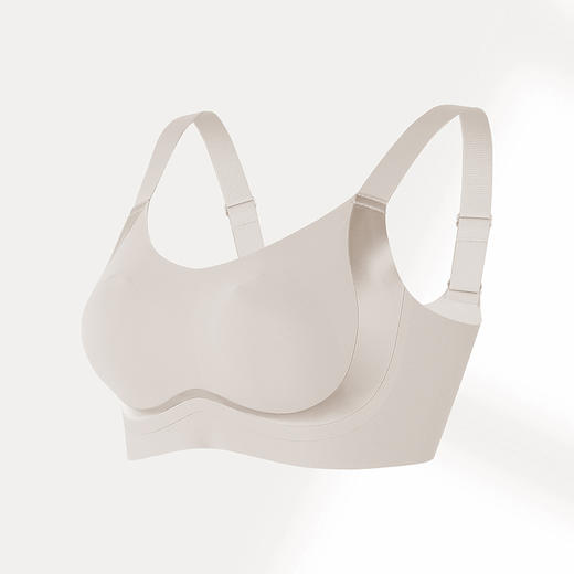 美奈川新款无钢圈中厚杯聚拢小胸收副乳内衣女防下垂防外扩胸罩盈润杯 BRA11496 商品图14