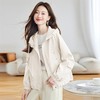 百媚生 连帽短款风衣外套女休闲夹克上衣MUZI68870 商品缩略图4