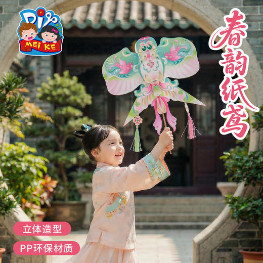 户外春天春韵纸鸢手工diy灯笼儿童制作材料包幼儿园背饰拍照花灯 商品图4