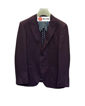 男款麻料西装外套ho015