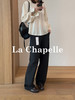 专柜实拍【极简通勤】拉夏贝尔/La Chapelle好穿不易皱！高腰显瘦百搭休闲裤遮胯显瘦长裤 商品缩略图4