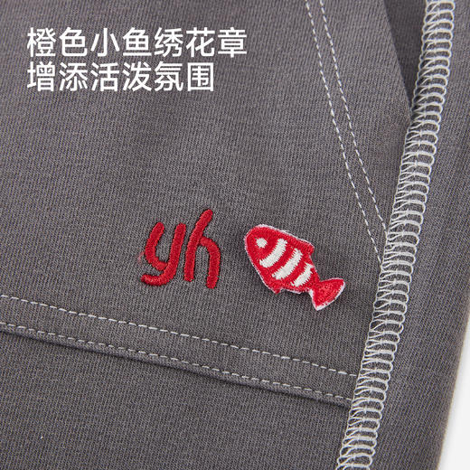 【商场同款】英氏男童中裤夏新款休闲五分裤透气薄款男宝裤 商品图3