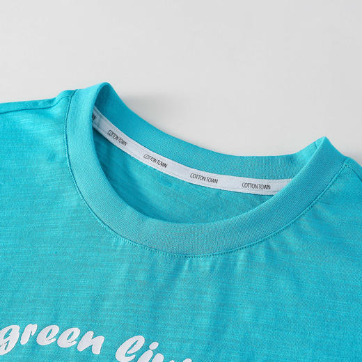 【10A抗菌纯棉】棉花堂夏款动感竹节棉潮趣印花童装短袖T恤--- FA61135 商品图9