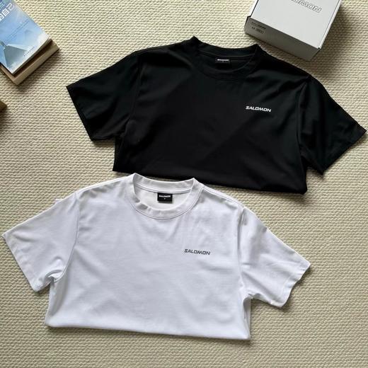 F032379户外机能潮流男女都市休闲胸前印花潮流短袖T恤一盒两件装 商品图1