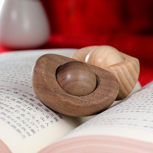 招财元宝精油扩香木 持久散香精油香氛实木摆件 商品图1