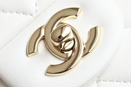 香奈儿 手柄 cf 羊皮 大mini 白色（LZ ） 商品图6