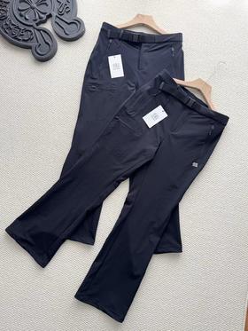 F032302春季新款日常百搭防风防雨户外微喇机能裤长裤