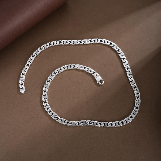 子佩集【锐意锋芒】银S999项链【XL00274】仿古男士仿古2601 商品图0