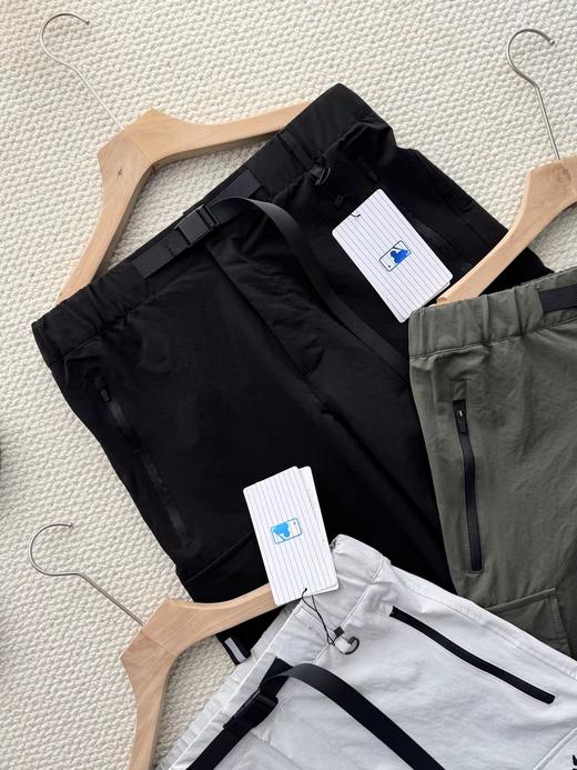 F032307春秋新款男女同款休闲百搭大口袋直筒阔腿长裤 商品图1