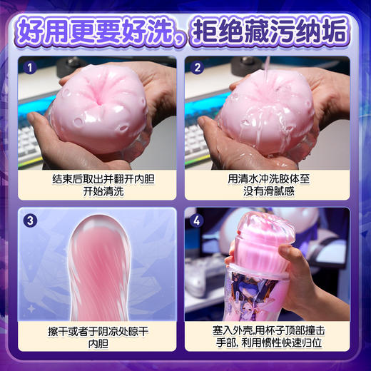 撸撸杯 榨汁姐吞手动飞机杯 商品图7