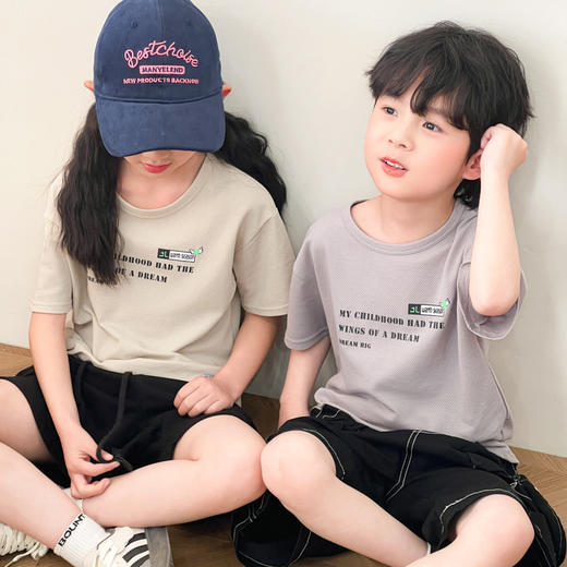 【紧急清仓‼️29.9/2件】3w多件T恤纯亏清‼️要捡漏的速度了，95棉A类儿童T恤透气吸汗店★为爱严选 商品图13