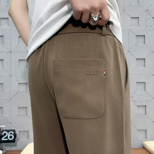 男士春夏薄款舒适时尚修身直筒松紧腰休闲裤  KDZC-26005/26006/26007 商品图4