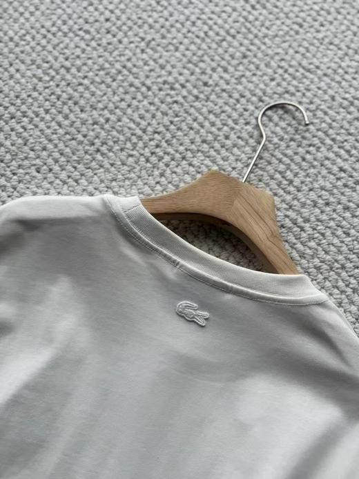 F032361春季百搭新款简约菱形刺绣LOGO休闲运动长袖T恤 商品图14