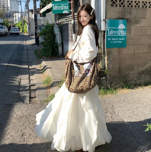 【重工不规则蕾丝蛋糕裙】清透雪纺皱面料 轻盈飘逸  氛围感满满～ 商品图3