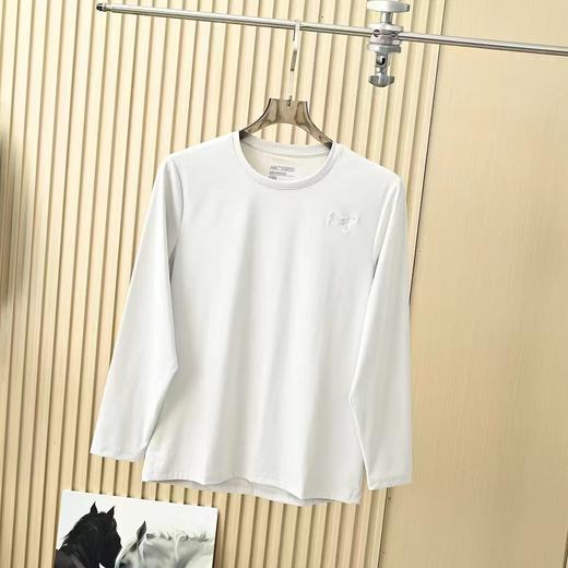 F032316春季新款情侣款弹力运动内搭户外休闲全棉一盒俩件长袖打底衫 商品图6