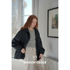 MC两色|山羊绒棉松弛感内里同色廓形翻领夹克外套MAISON CECILE 商品缩略图3