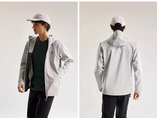 F032306春秋新款防风防雨耐磨耐刮情侣同款连帽软壳冲锋衣 商品图14