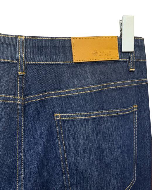 男款皮标牛仔裤长裤la015 商品图2