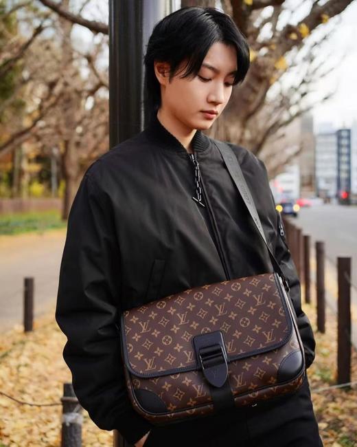 驴家 ARCHY 中号邮差包 男款 商品图3