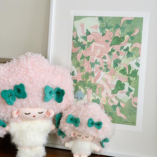 fluffy lili 春季上新·儿力力限量300版艺术微喷画《春藤枕梦》【该商品不支持用券】 商品图3