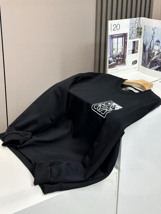 罗意威泼墨口袋新款针织套头毛圈卫衣休闲情侣款 商品图3
