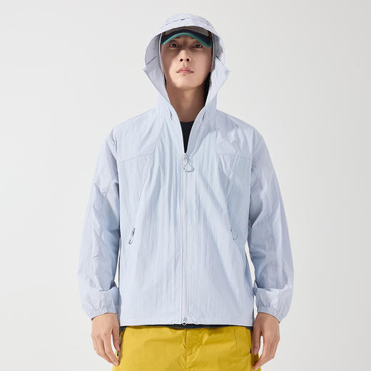 【新品】LUCKY DEER幸运鹿夏季新款山系户外防紫外线男女轻薄透气冰感upf50+防晒衣 商品图4