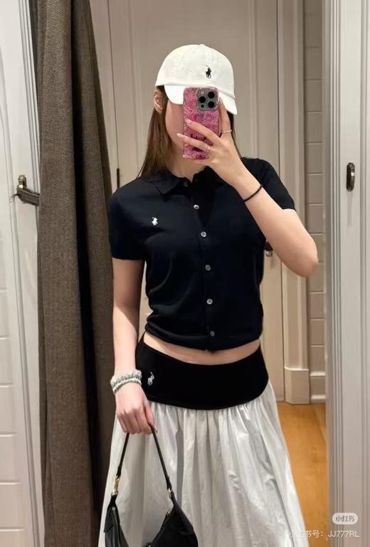 爆单！不接急单！𝟐𝟔新款拉夫匹马棉短袖针织开衫！10-15天发货！ 商品图9