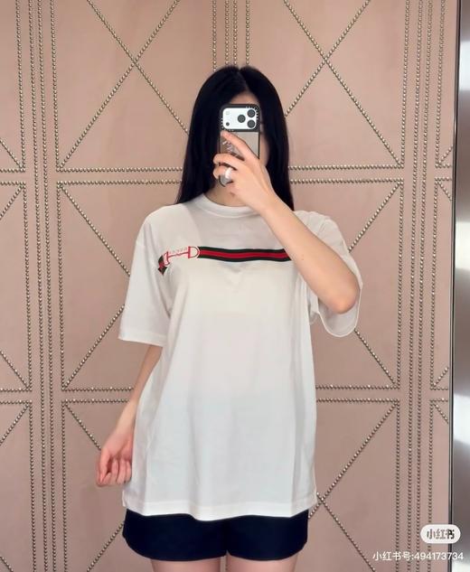 女款宽松印花短袖T恤ba012 商品图3