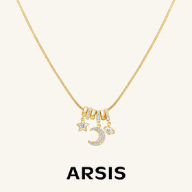 ARSIS｜印记系列 星月微光项链