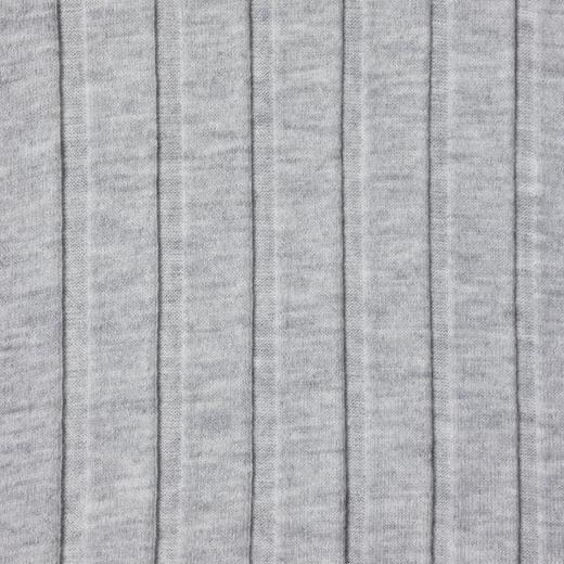 SDSA男装2026新款高贵轻奢老钱风纯色竖纹圆领短袖T恤休闲百搭 商品图3