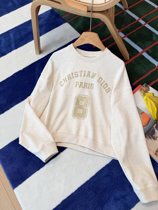 迪奥 2026春夏上新燕麦色8卫衣 商品图11