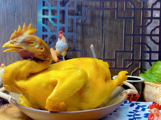 【中宿麻鸡清远咸香鸡】咸香味美，皮嫩肉滑，鸡皮淡黄色散发着光泽，连鸡胸肉都是滑的。 商品图0