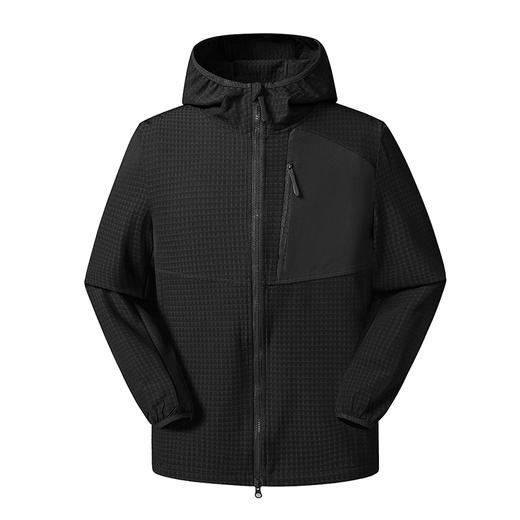 LUCKY DEER幸运鹿软壳冲锋衣2026新款春季户外防风防水早春连帽运动跑步外套 商品图3