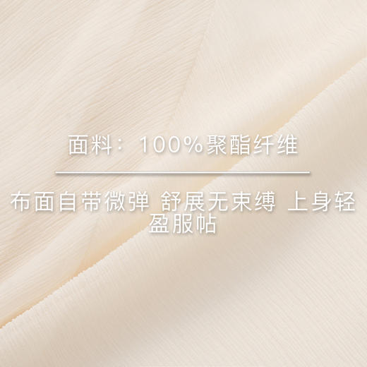 lost in echo2026年春夏新款时髦多层荷叶边装饰正肩修身显瘦衬衫 商品图2