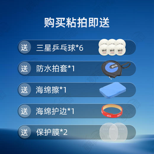 【送三星球】卓隆&郗恩庭乐章力量power乒乓球拍底板内置ALC弧圈快攻型乒乓底板 商品图4