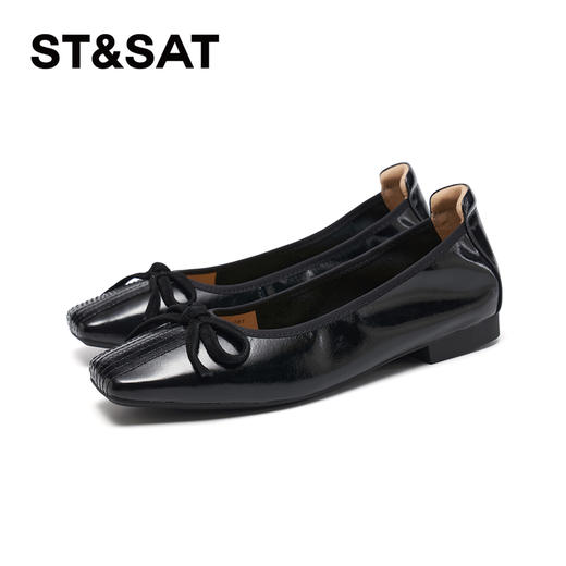 星期六26春新款轻便甜美芭蕾系平底单鞋SSE1111081 商品图4