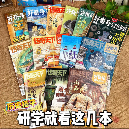 《好奇号》城市大历史系列真的可以闭眼入，简直是节假日出行最佳佐餐！【悦刊图书】 商品图0