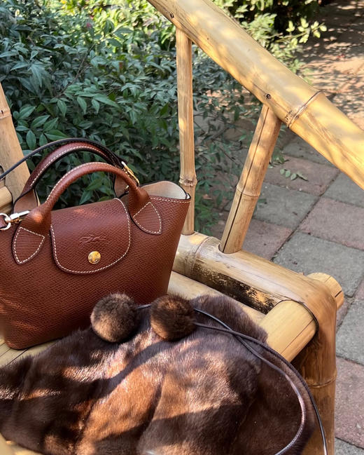 龙镶 新款mini饺子包 四色可选 商品图1