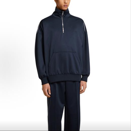 G家压纹藏青色运动套装 商品图0