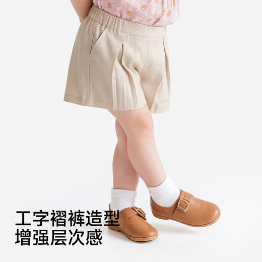 【商场同款】英氏女童短裤夏季新款外穿休闲裤儿童薄款裤子 商品图3
